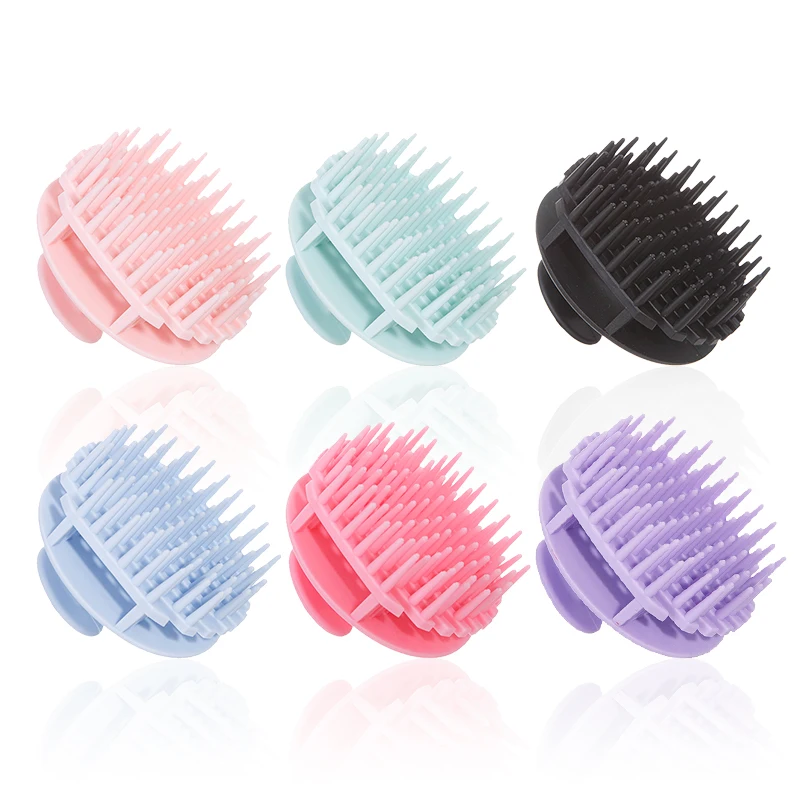 Scalp Scrub Exfoliant - New silicone shampoo scalp hair massage