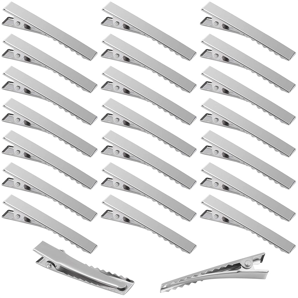 20pcs Metal Alligator Blanks H - Hair Care Zinc ulasan dan harga