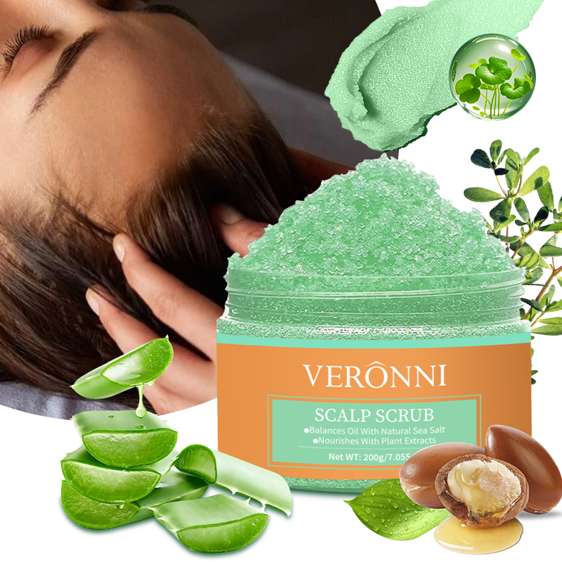 Scalp Scrub 200g Sea Salt Deep - Scalp Scrub Exfoliant ulasan dan harga