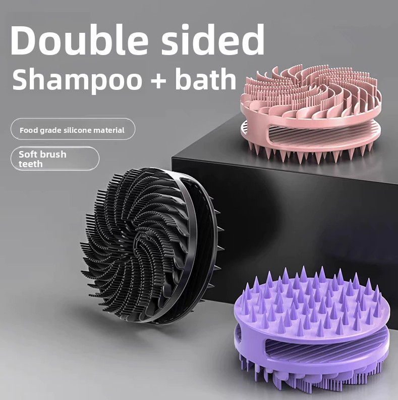Soft Silicone Body Scrubber Sc - Scalp Scrub Exfoliant ulasan dan harga