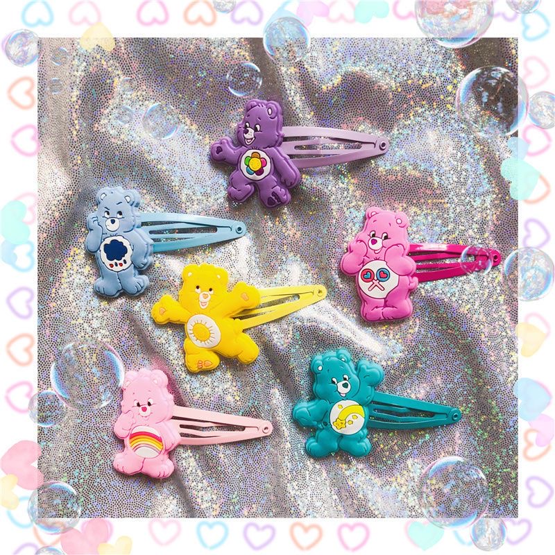 Care Bears Cartoon Hair Clips  - Hair Care Zinc ulasan dan harga