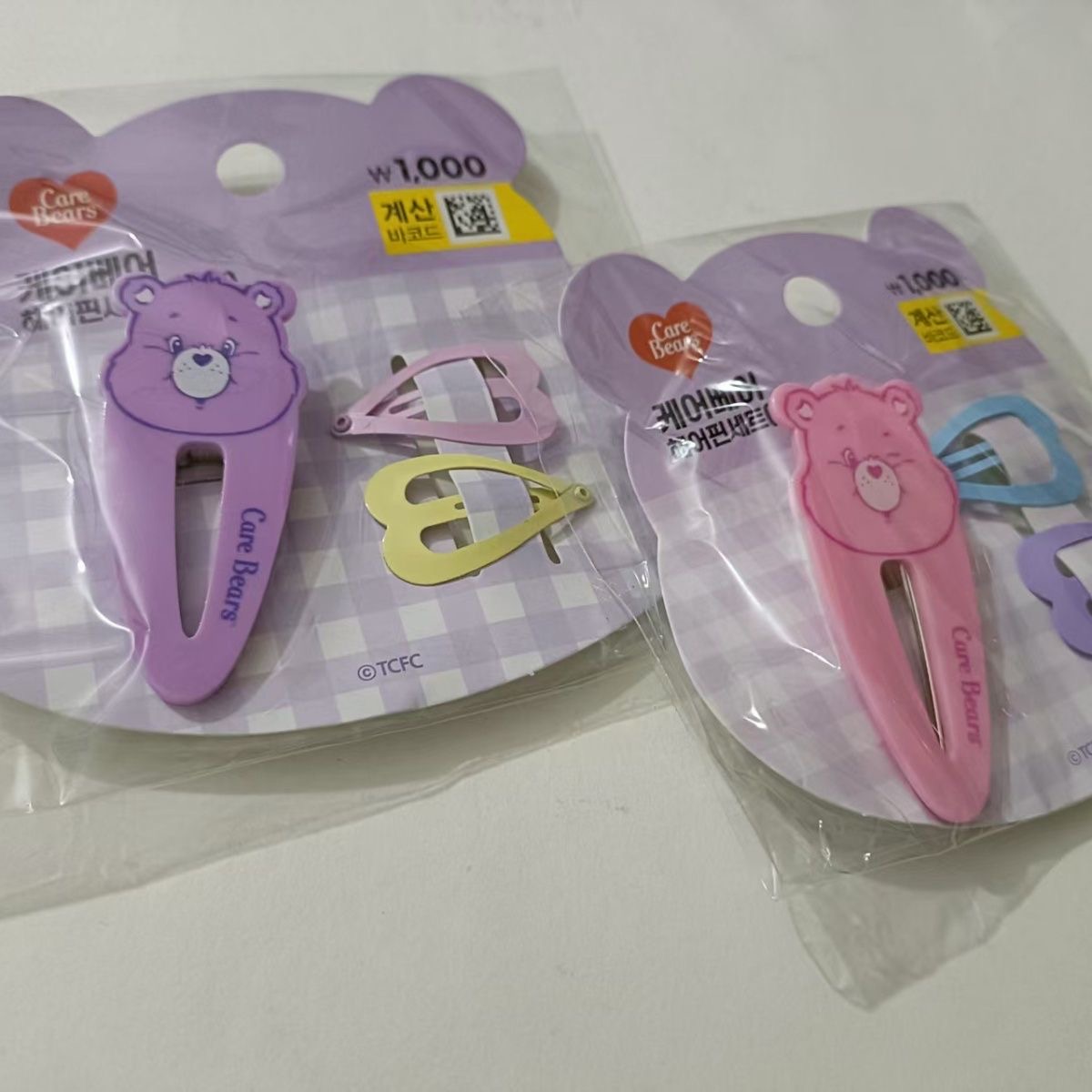 Care Bears Hair Clip Set, Cute - Hair Care Zinc ulasan dan harga