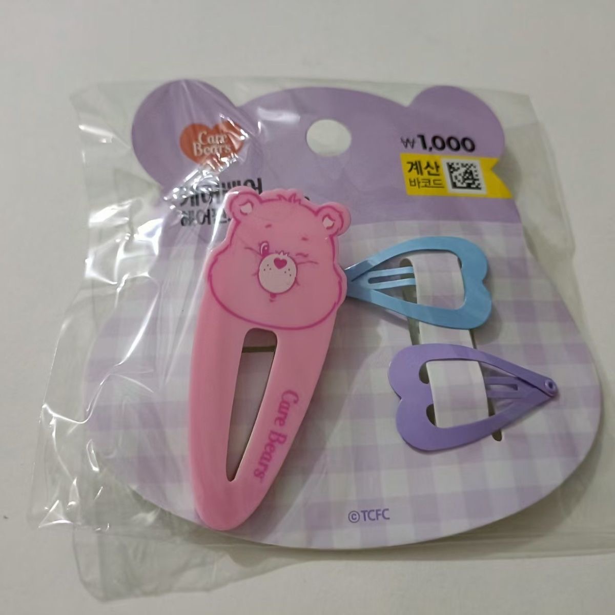 Care Bears Hair Clip Set, Cute - Hair Care Zinc ulasan dan harga