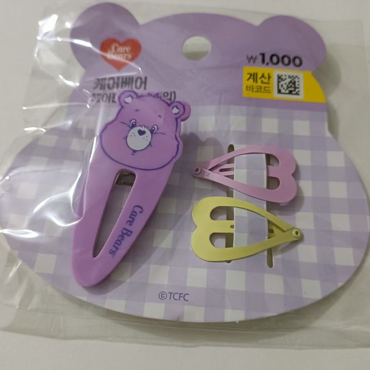 Care Bears Hair Clip Set, Cute - Hair Care Zinc ulasan dan harga