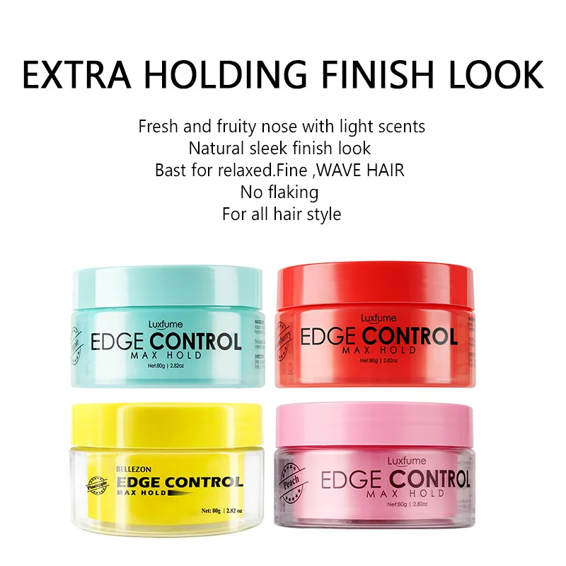 80g Hair Gel Strong Hold Edge  - Edge Control Gel ulasan dan harga