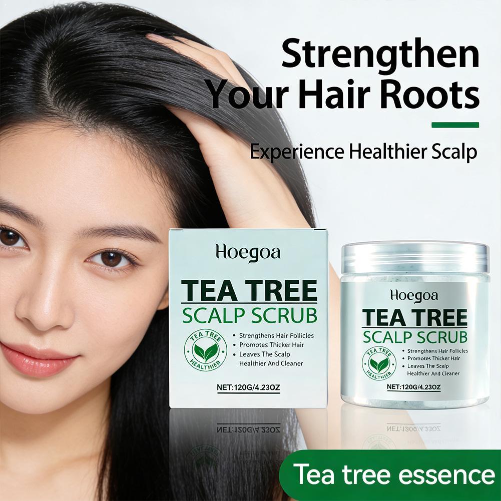 Tea Tree Scalp Scrub Deep Clea - Scalp Scrub Exfoliant ulasan dan harga