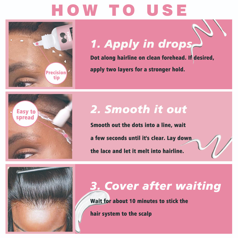 Invisible Wig Adhesive Hair La - Edge Control Gel ulasan dan harga