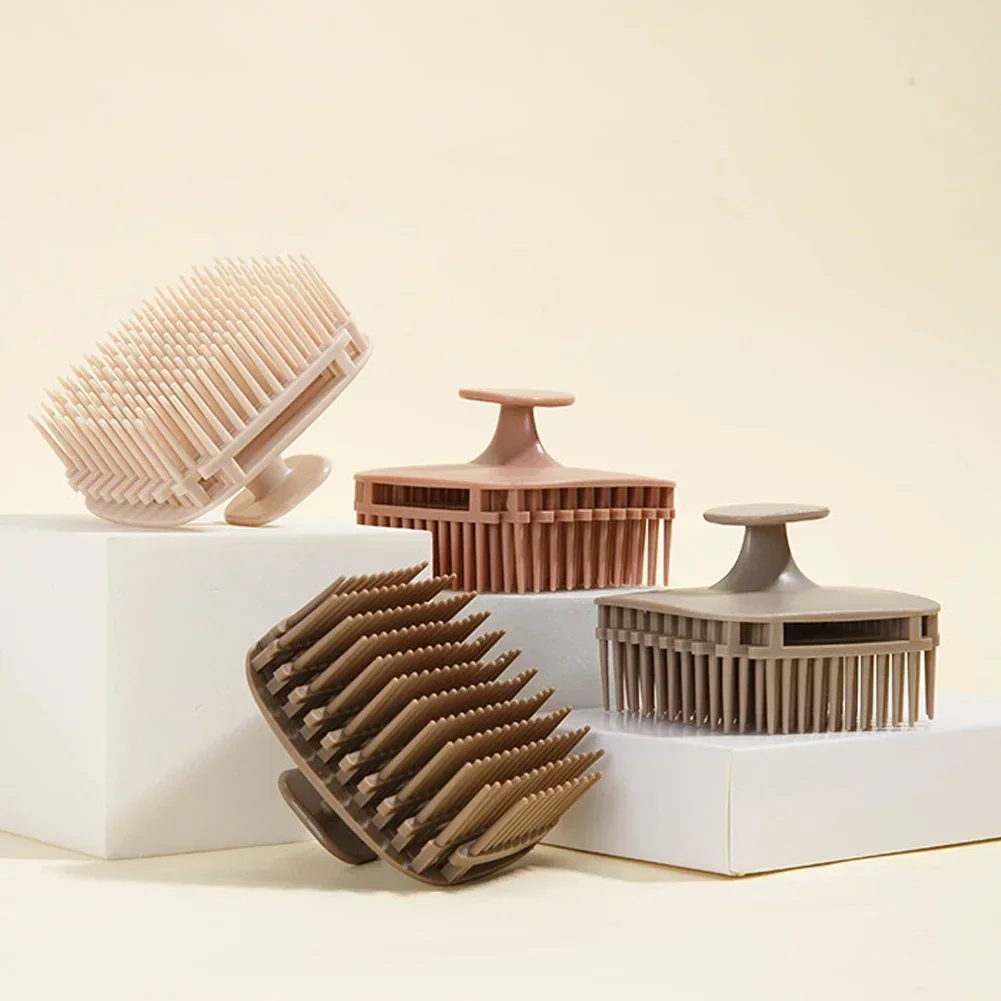 1pcs Square Shampoo Brush Head - Scalp Scrub Exfoliant ulasan dan harga