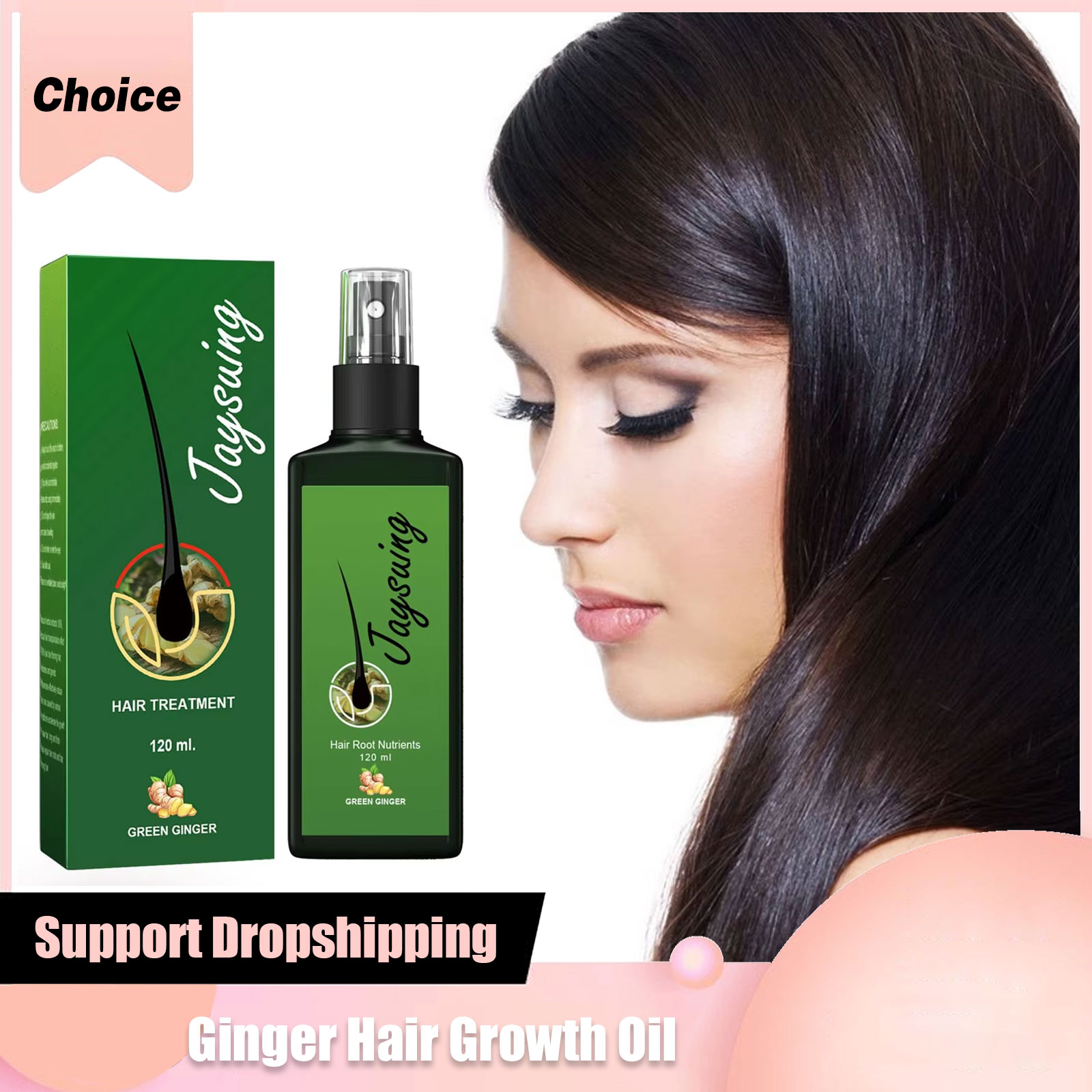 Fast Ginger Hair Growth Spray  - Hair Care Serum ulasan dan harga