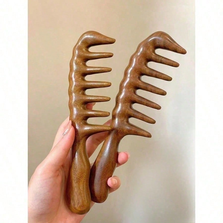 1‑Piece Natural Sandalwood Wid - Hair Care For Wavy Hair ulasan dan harga