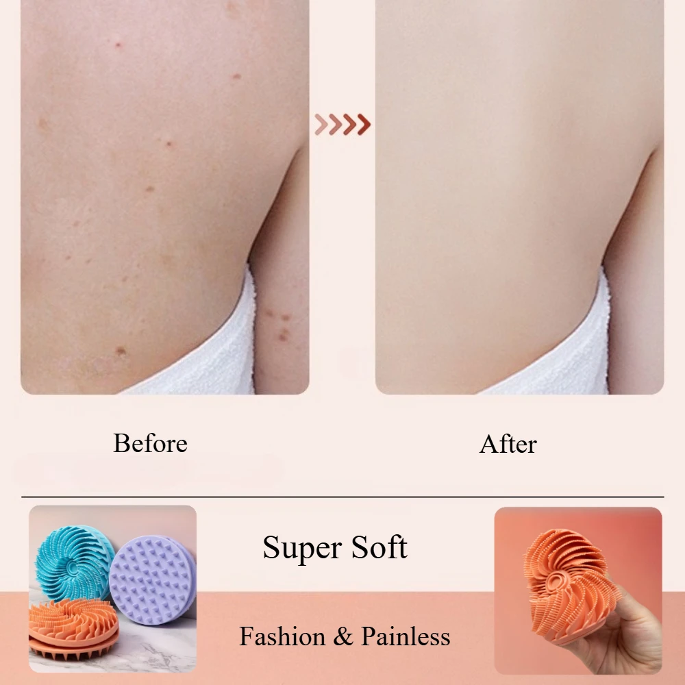 Soft Silicone Body Scrubber Sc - Scalp Scrub Exfoliant ulasan dan harga