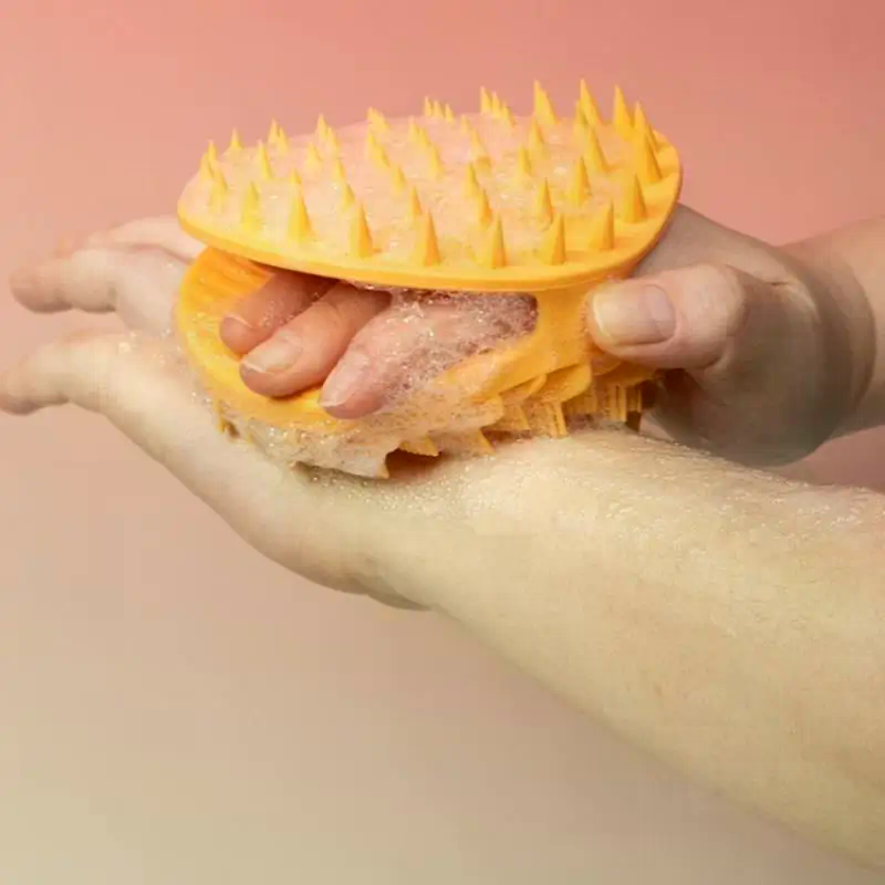 Soft Silicone Body Scrubber Sc - Scalp Scrub Exfoliant ulasan dan harga
