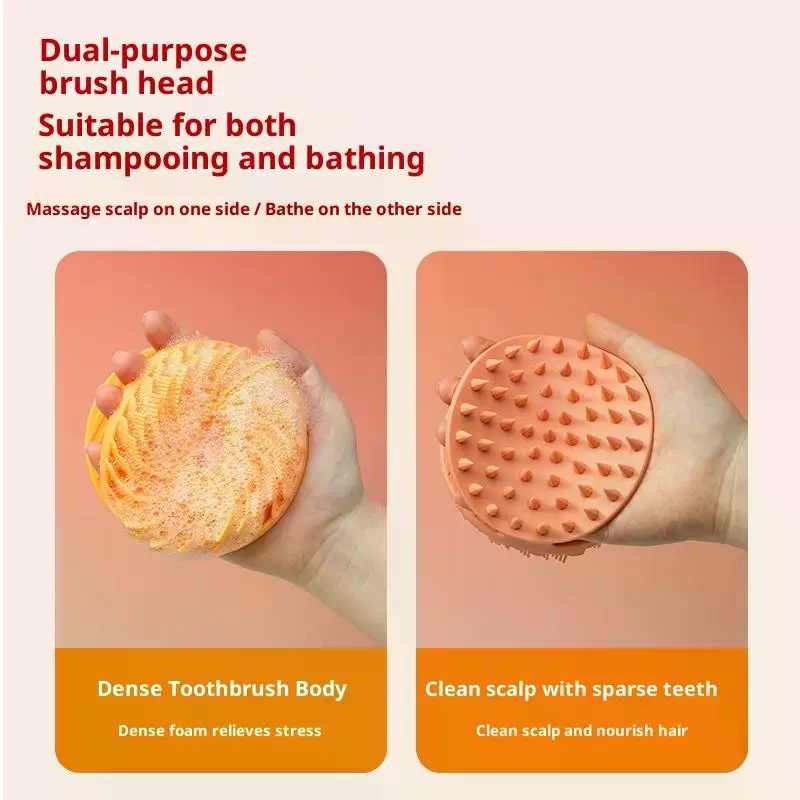 Soft Silicone Body Scrubber Sc - Scalp Scrub Exfoliant ulasan dan harga