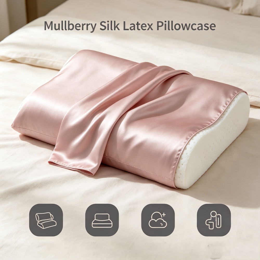 19 Momme Latex Pillow Cover 10 - Hair Care Hospital ulasan dan harga