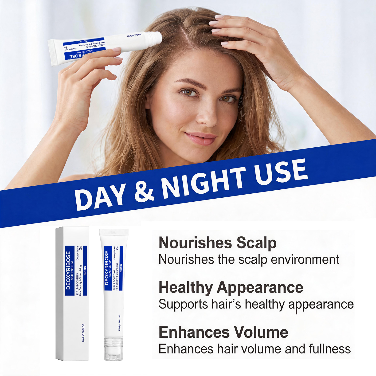 Scalp Serum with Deoxyribose A - Hair Care Serum ulasan dan harga