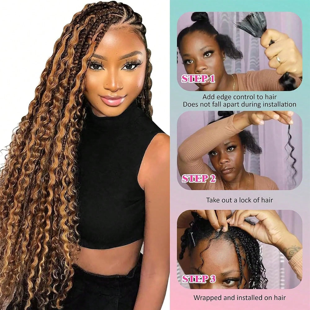 Human Braiding Hair 18 Inch 2  - Hair Care For Wavy Hair ulasan dan harga