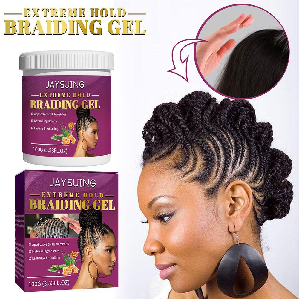 100g Braid Gel with Extra Hold - Edge Control Gel ulasan dan harga