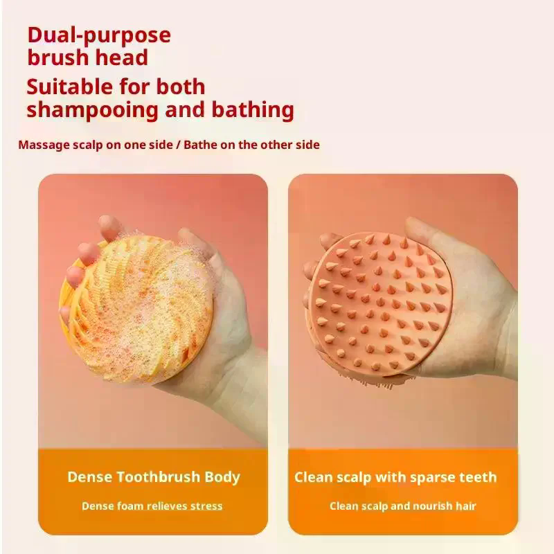 Soft Silicone Body Scrubber Sc - Scalp Scrub Exfoliant ulasan dan harga