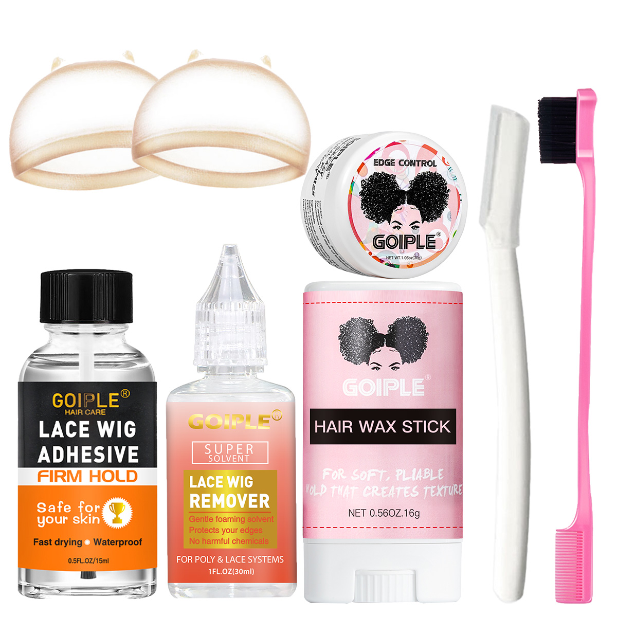 GOIPLE Lace Wig Adhesive Fast  - Edge Control Gel ulasan dan harga