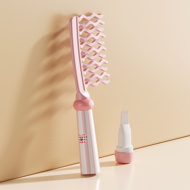 Double Row Wavy Tooth Hair Sty - Hair Care For Wavy Hair ulasan dan harga